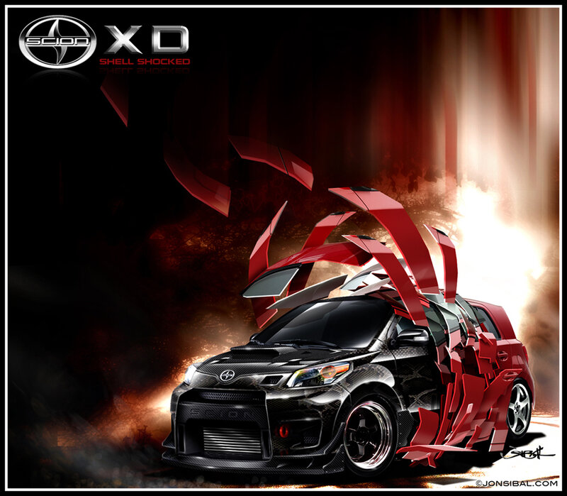 Scion XD Shell Shocked concept