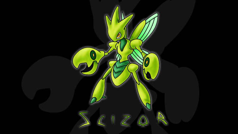 Scizor Pokemon artwork
