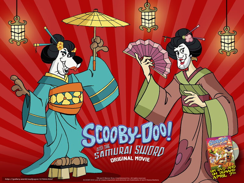 Scooby-Doo and a Woman