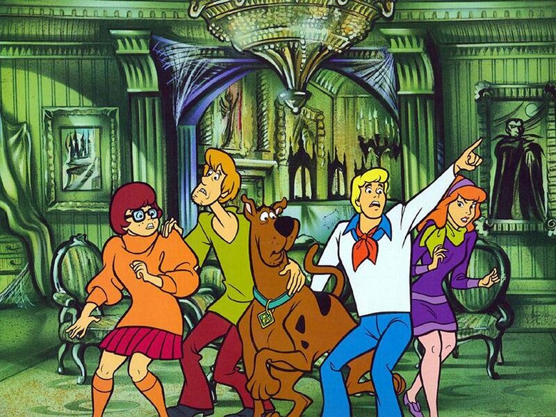 Scooby-Doo and Friends — Green, Suspenseful