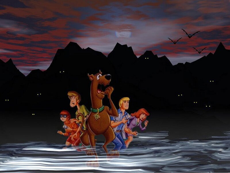 Scooby-Doo and Friends Running — Black