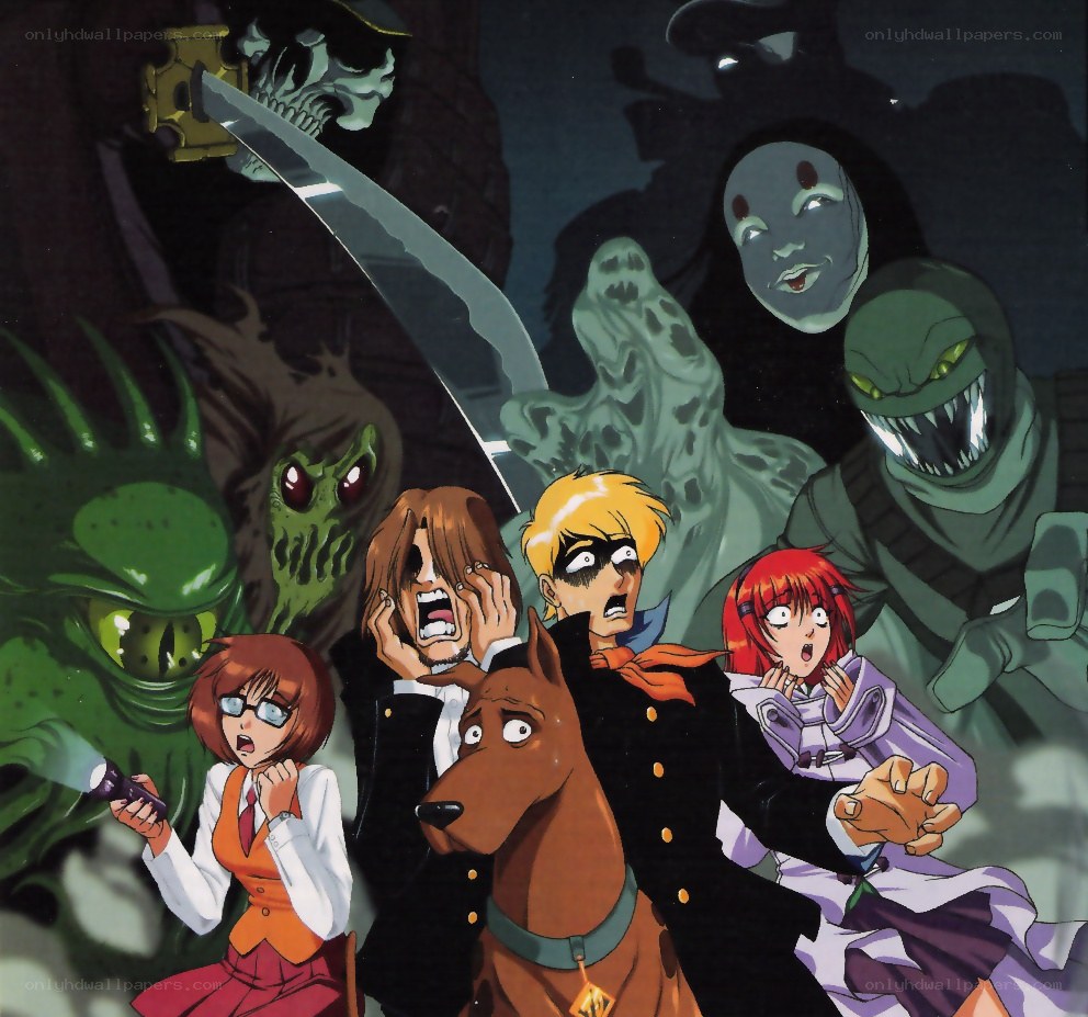 Scooby-Doo and the ghostly villains