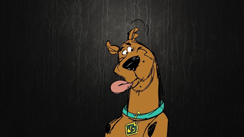 Scooby-Doo Cartoon Character — Brown