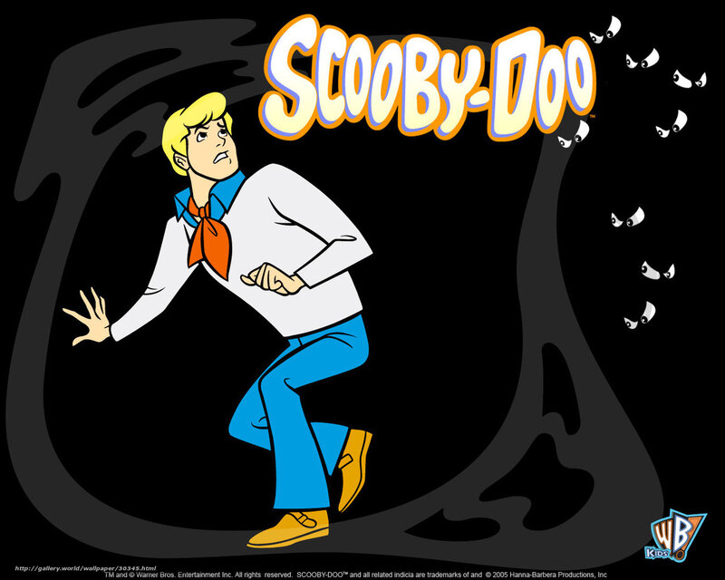 Scooby-Doo character running
