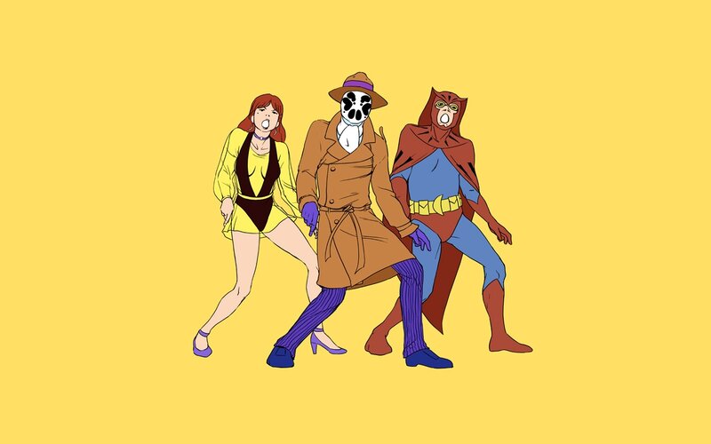 Scooby-Doo characters in costumes