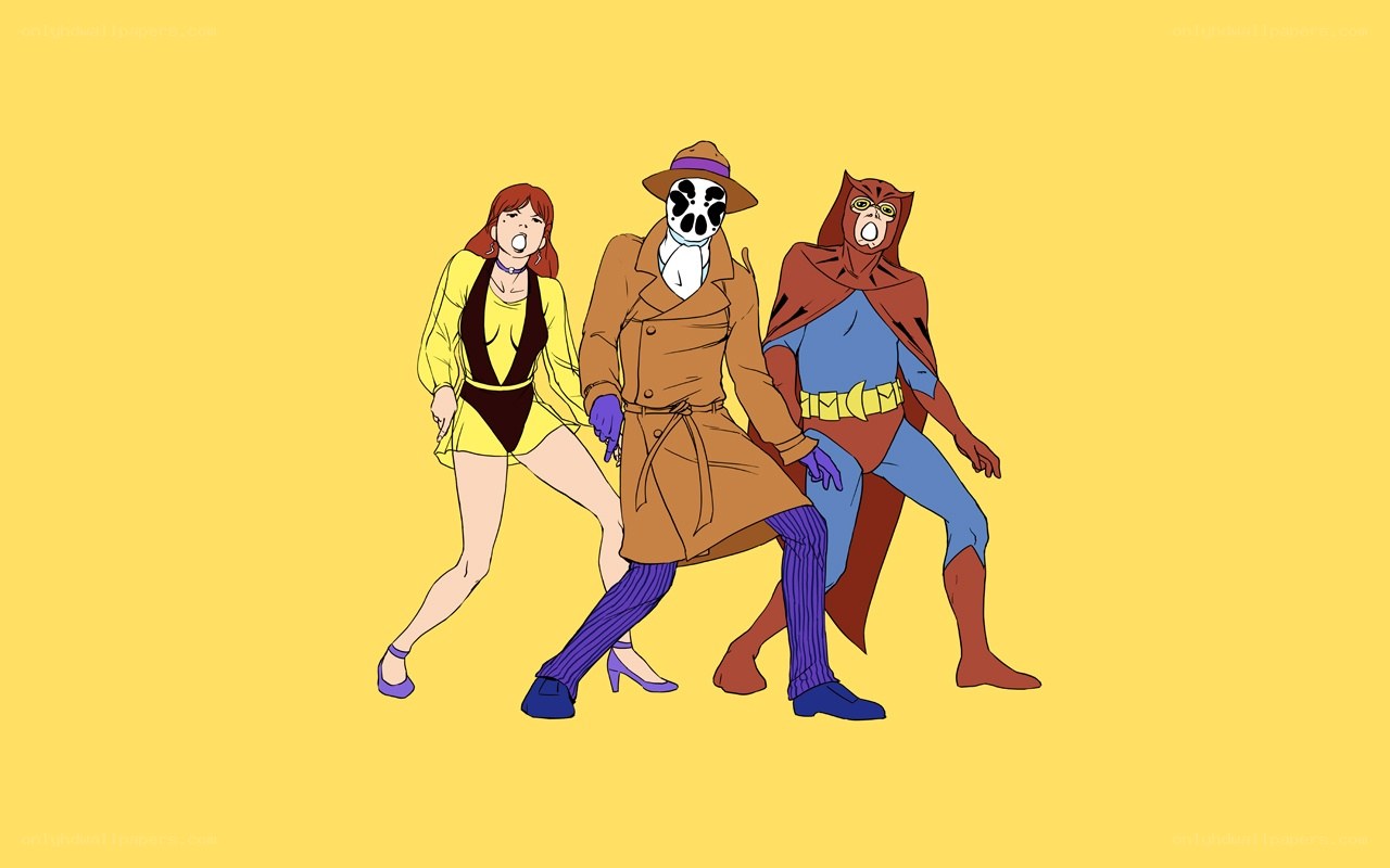 Scooby-Doo characters in costumes