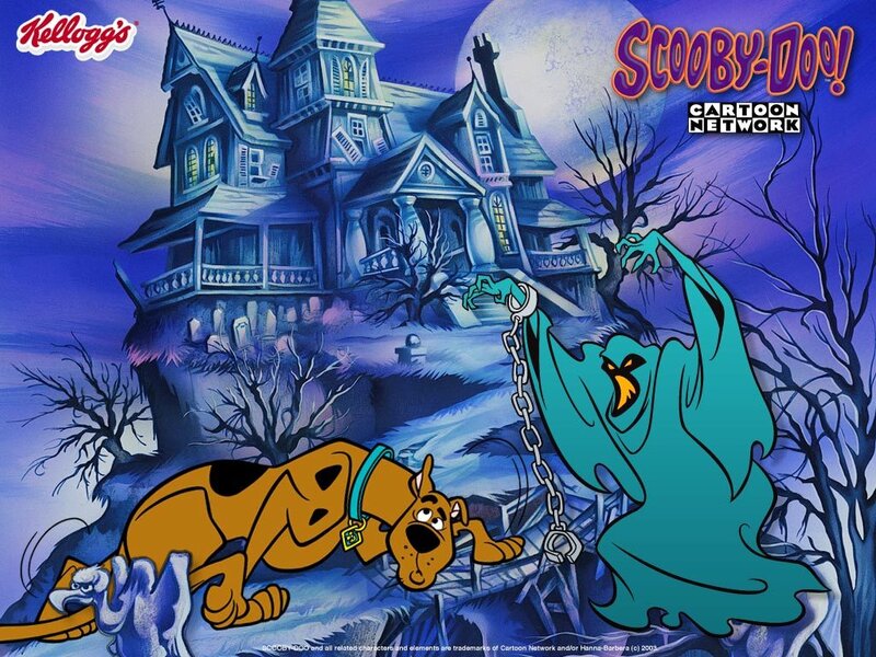 Scooby-Doo ghost chase