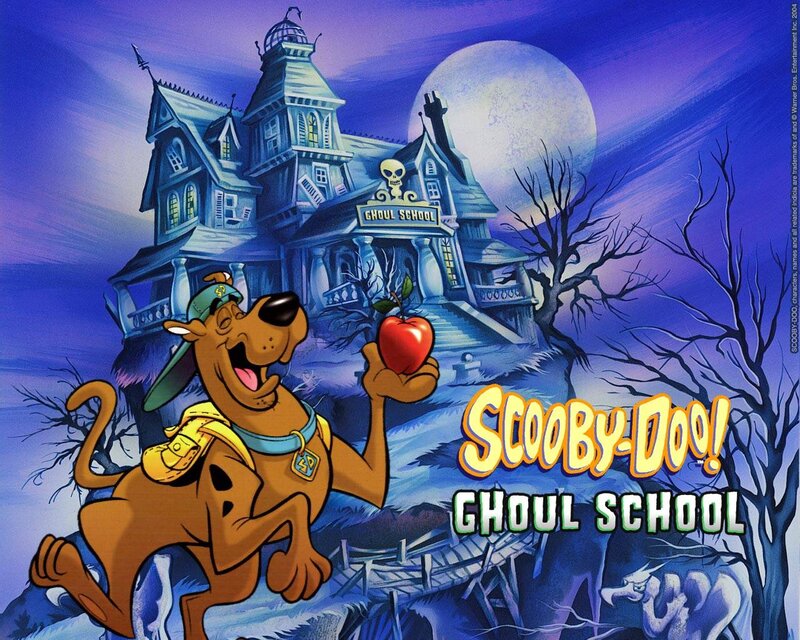 Scooby-doo Holding Apple