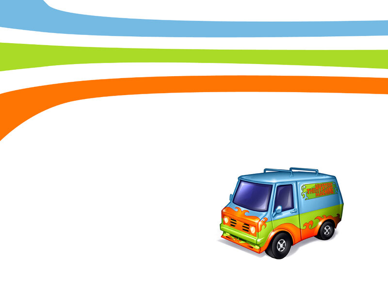Scooby-Doo Mystery Machine van