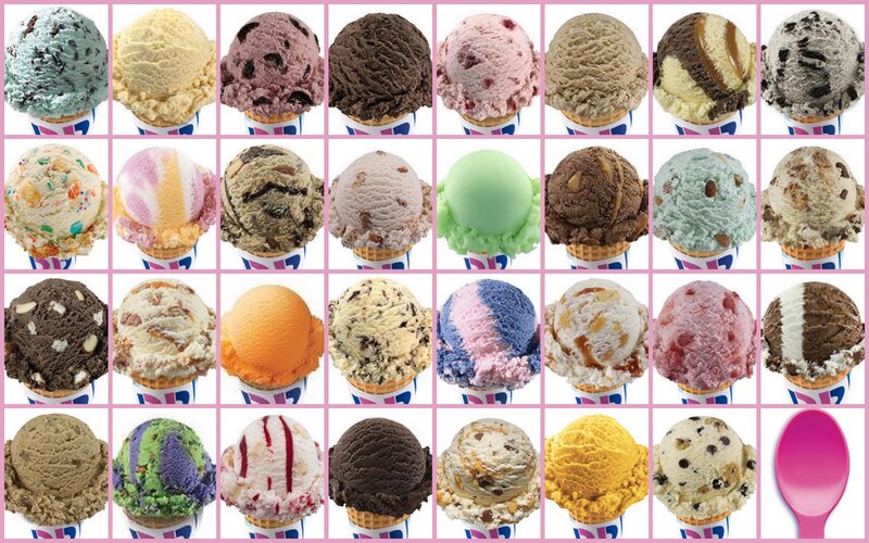 Scoops of Ice Cream — Pink