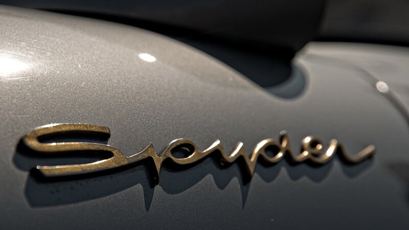 Scooter model name close-up