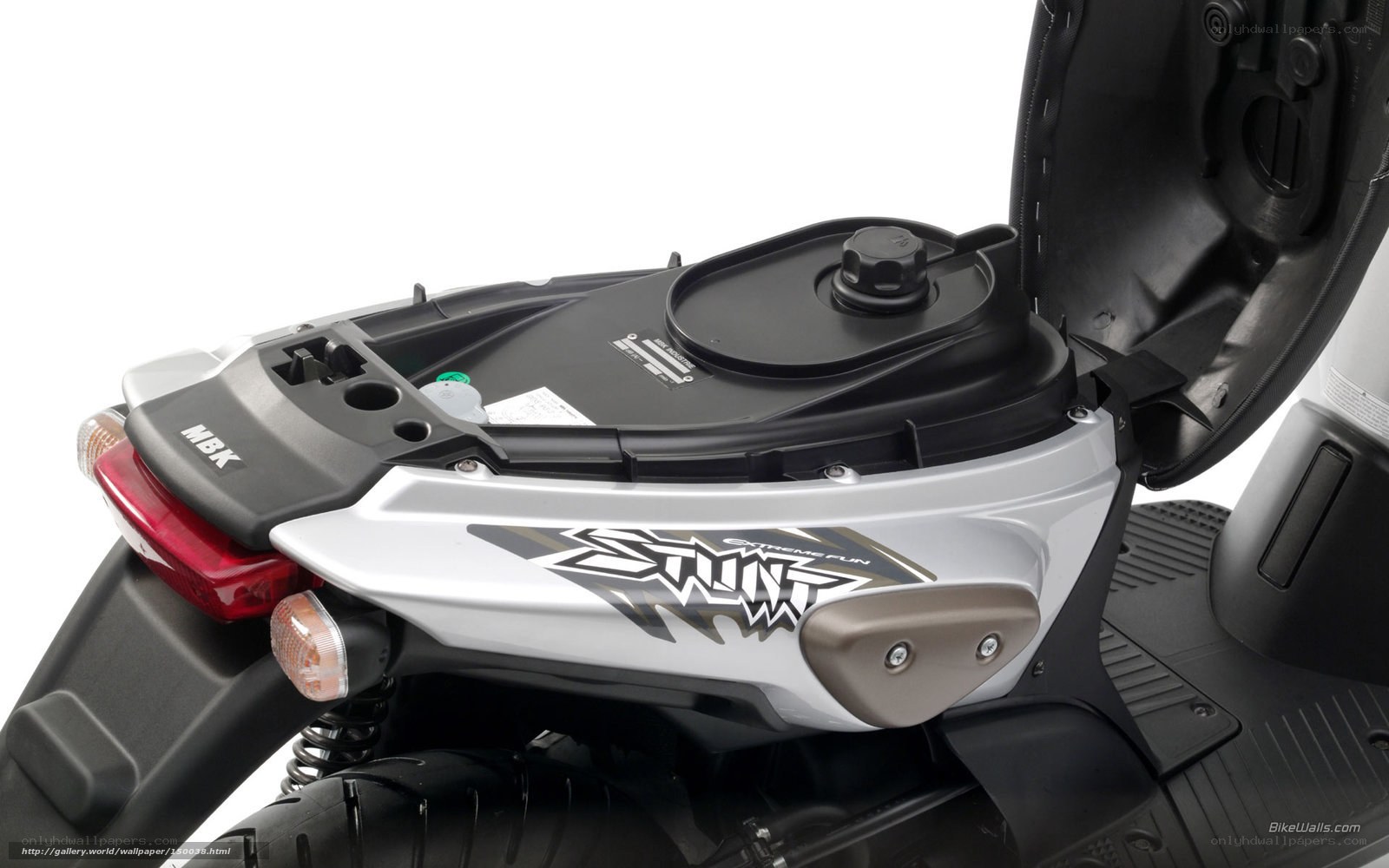 scooter rear storage compartment