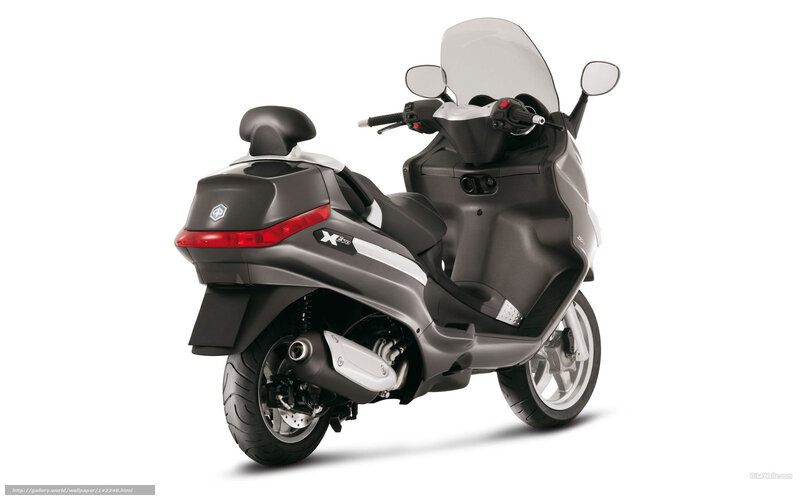 Scooter with Windscreen