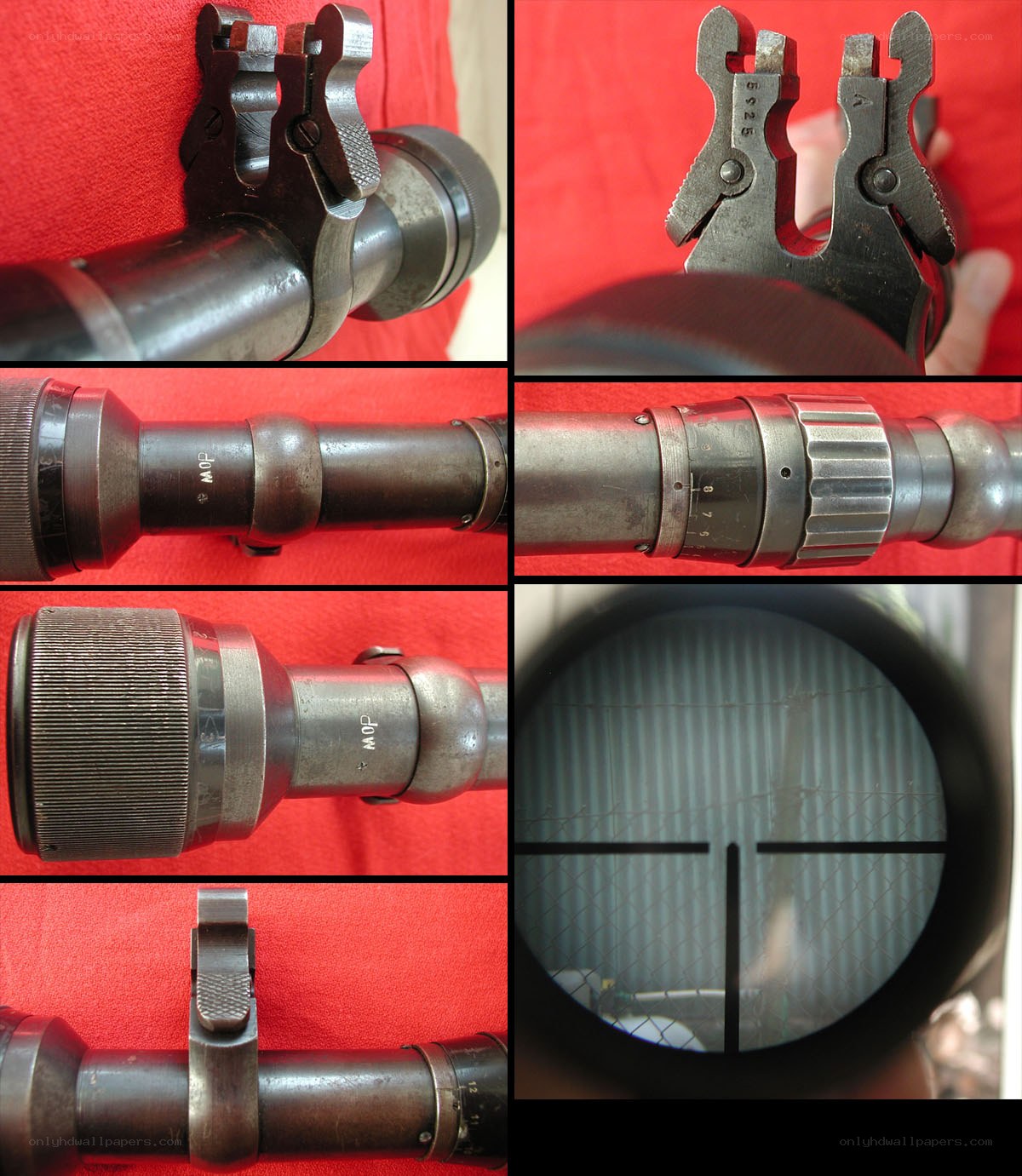 scope and rifle sight details