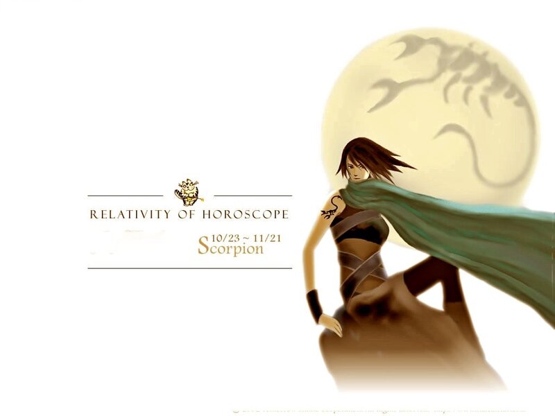 Scorpio Horoscope Art