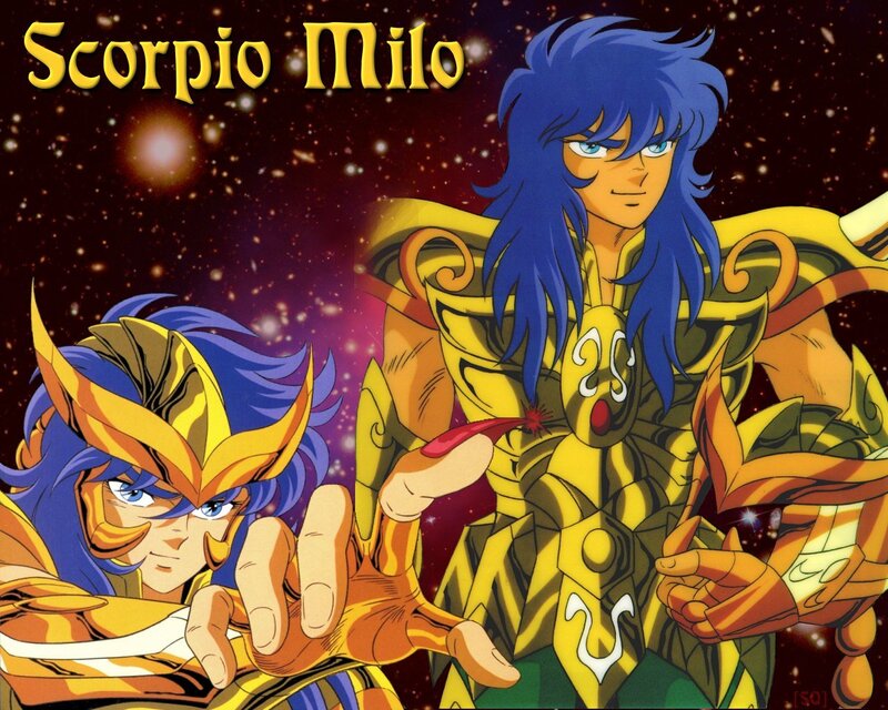 Scorpio Milo from Saint Seiya