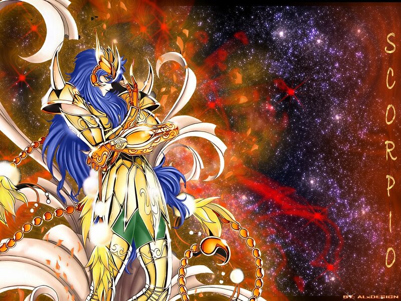 Scorpio Saint in Armor