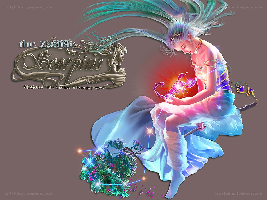 Scorpio zodiac art
