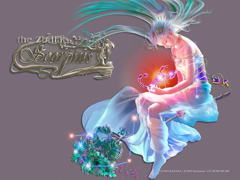 Scorpio zodiac artwork
