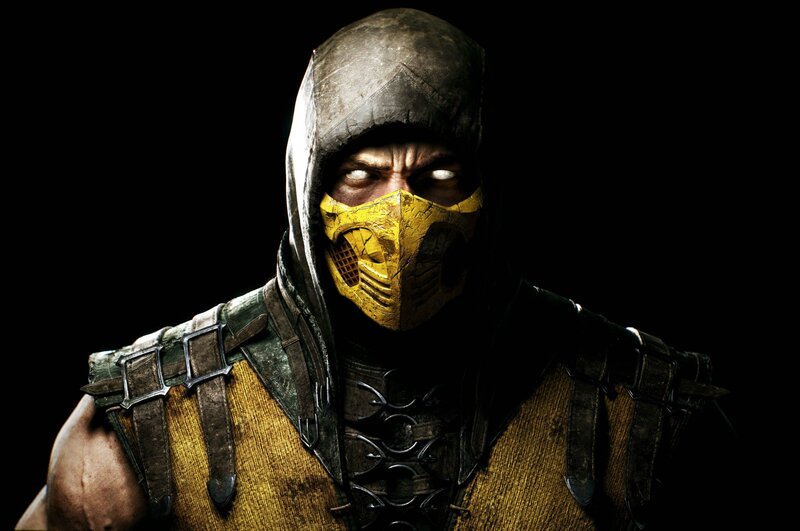 Scorpion Character — Black, Dark, 3d Render, Mask