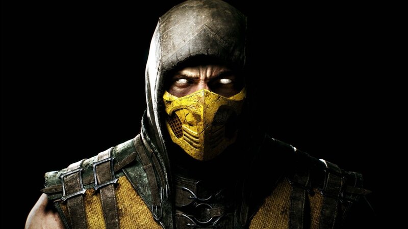 Scorpion Character — Black, Dark, Intense