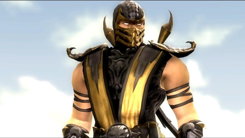 Scorpion Character — Black, Intense
