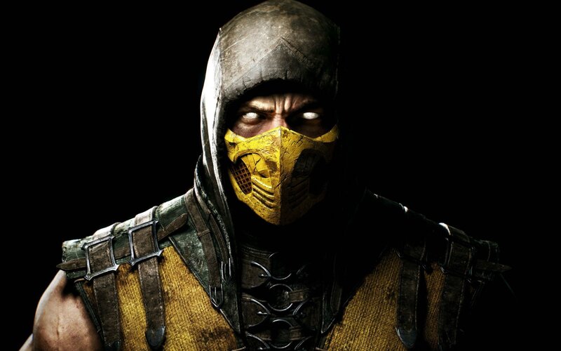 Scorpion Character in Mask