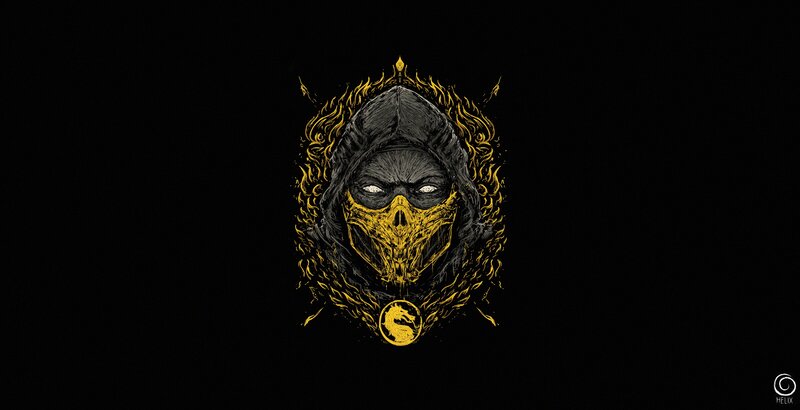 Scorpion Character Mask