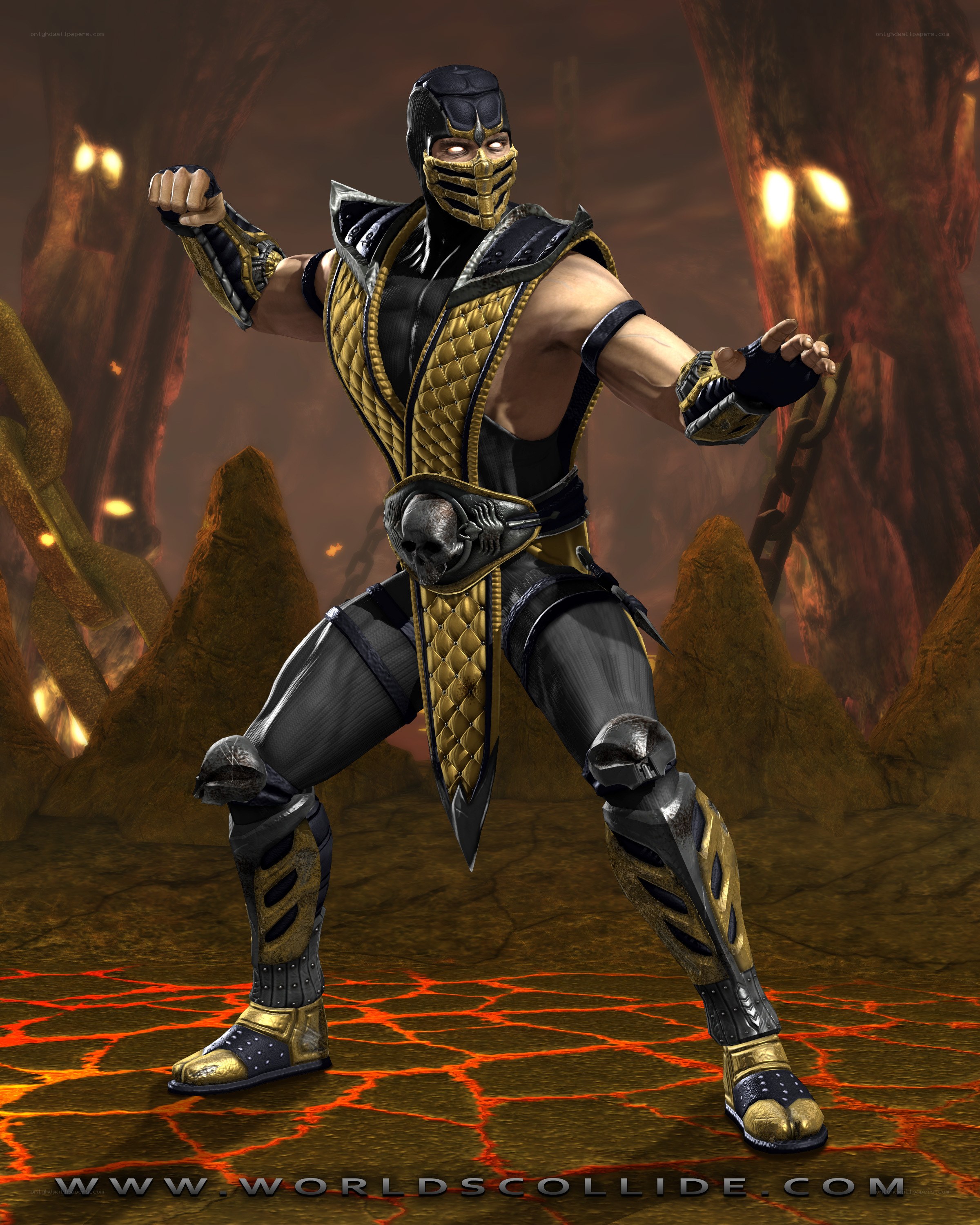 Scorpion from Mortal Kombat