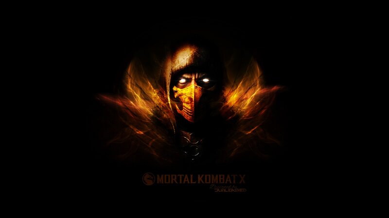 Scorpion from Mortal Kombat — Black