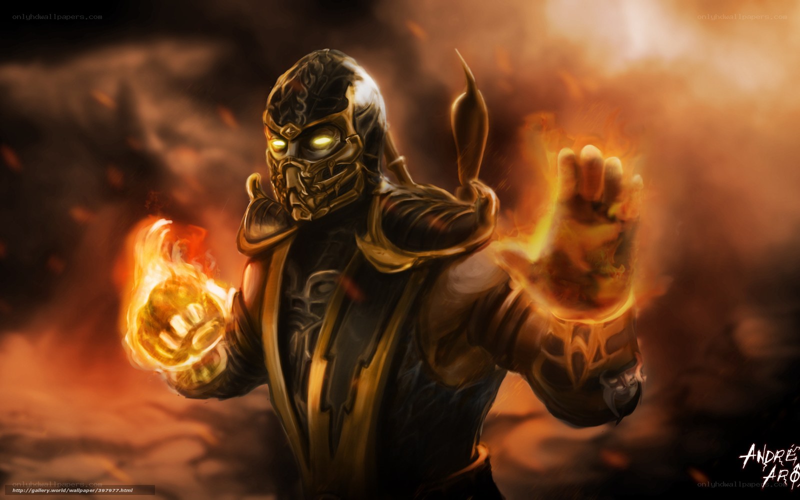 Scorpion from Mortal Kombat