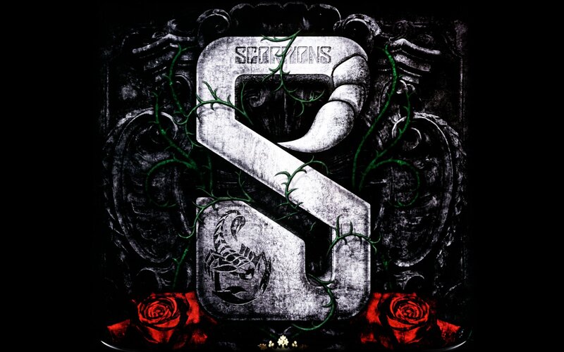 Scorpions Band Logo — Black