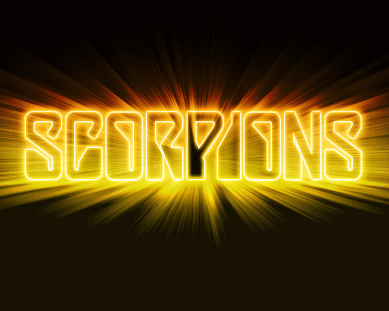 Scorpions neon logo