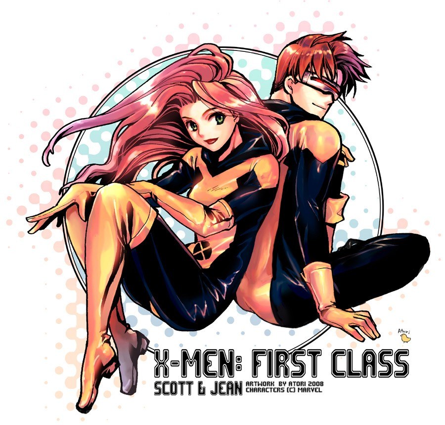 Scott and Jean from X-Men