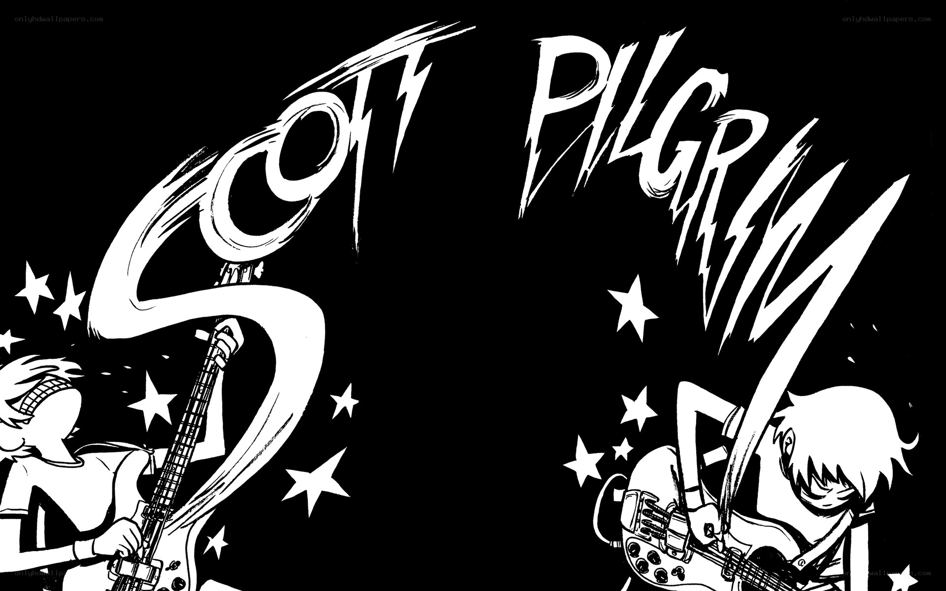 Scott Pilgrim band art