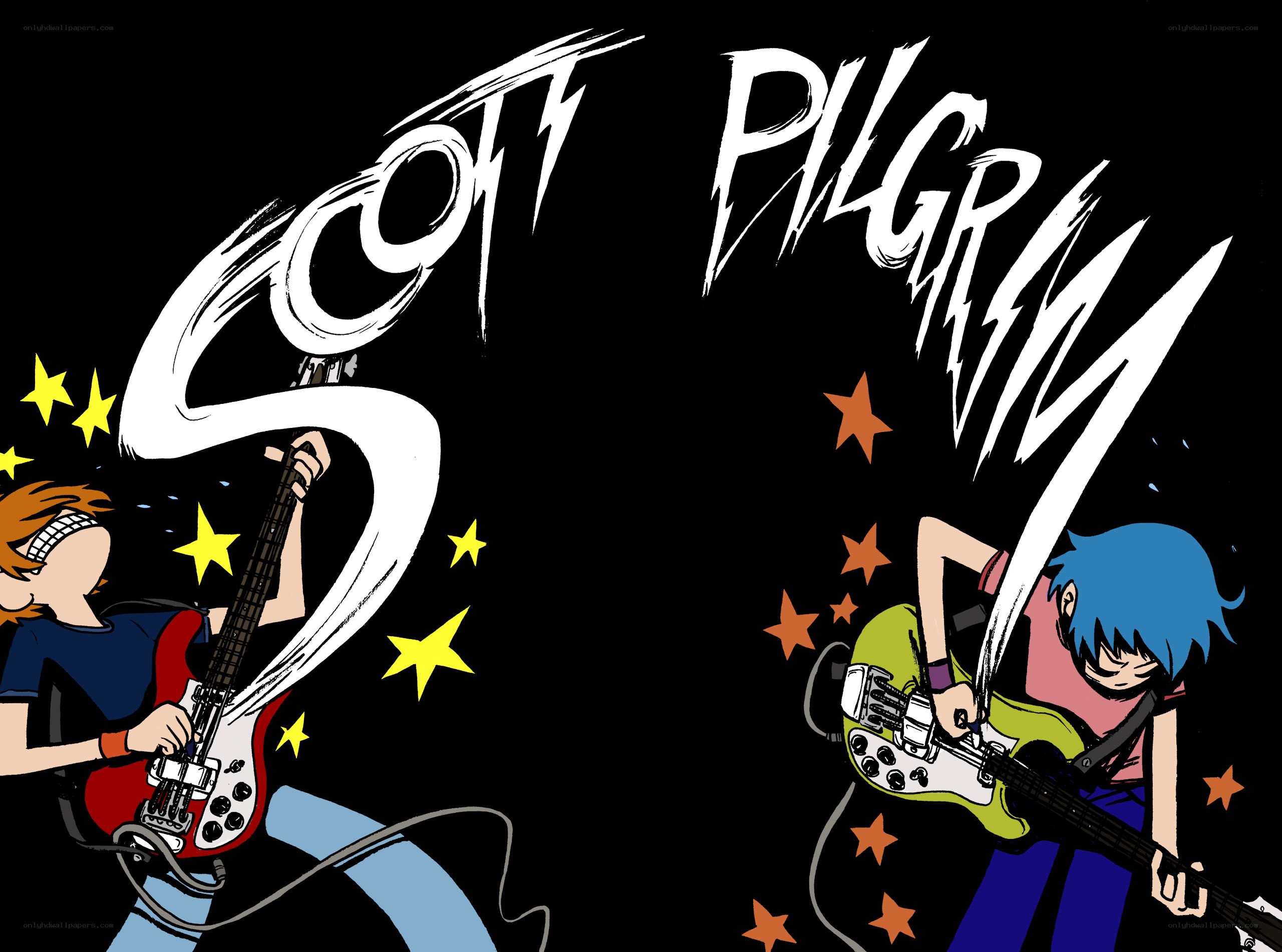 Scott Pilgrim band art