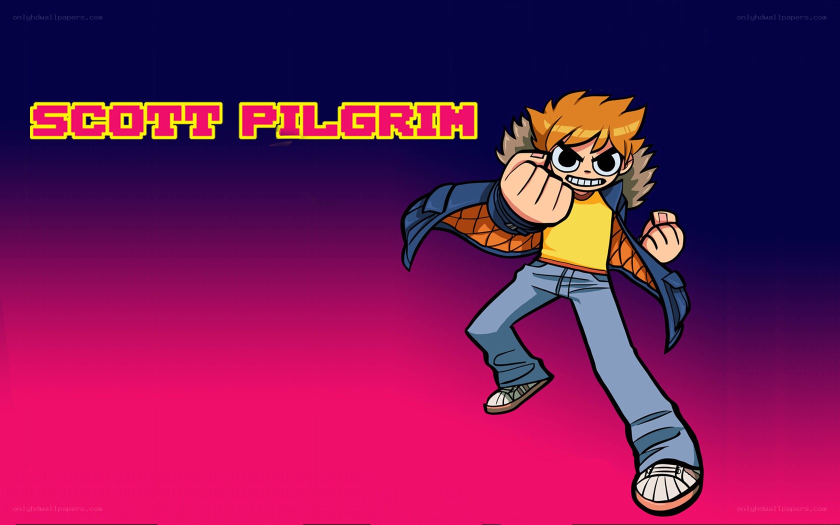 Scott Pilgrim character art