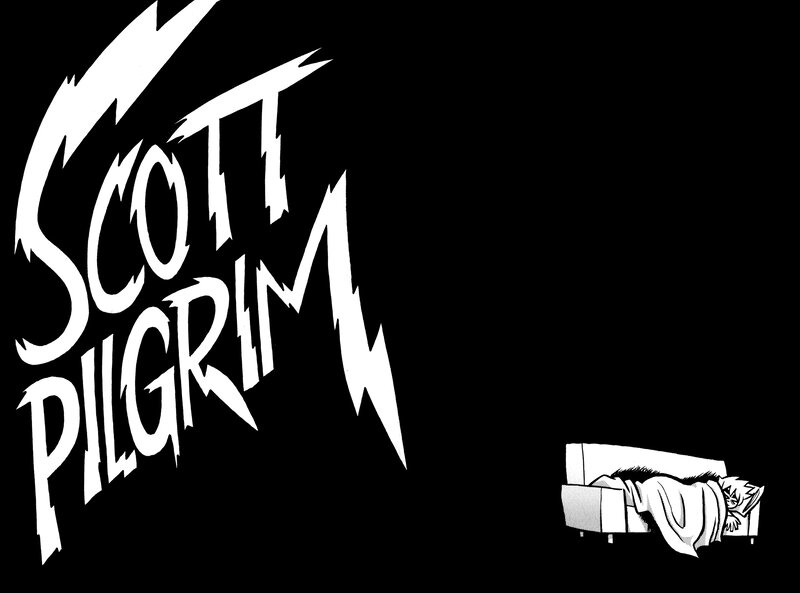 Scott Pilgrim comic cover
