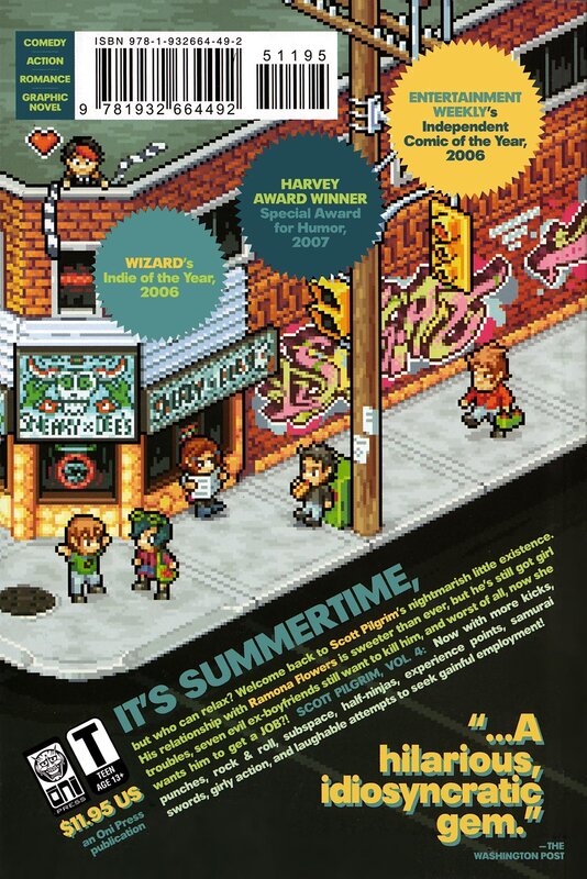Scott Pilgrim Vol. 4 cover