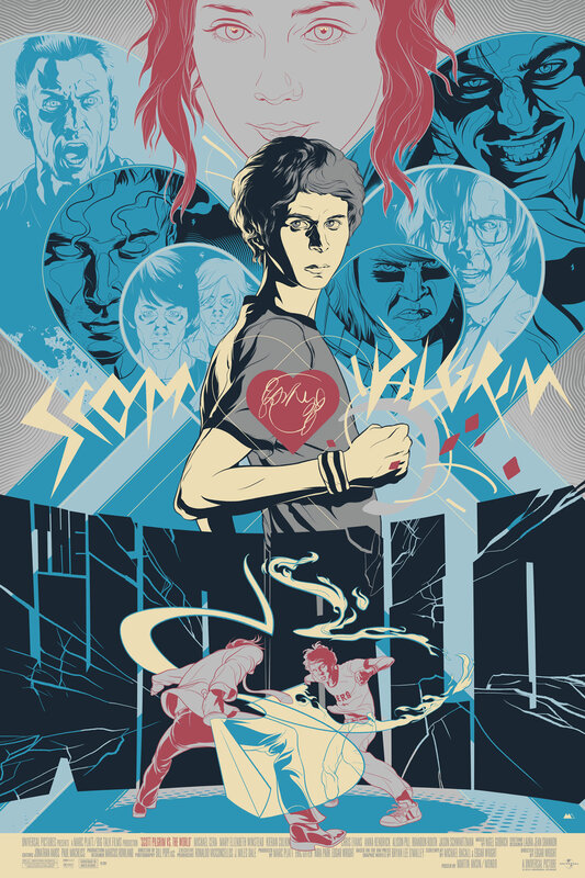 Scott Pilgrim vs the World movie poster