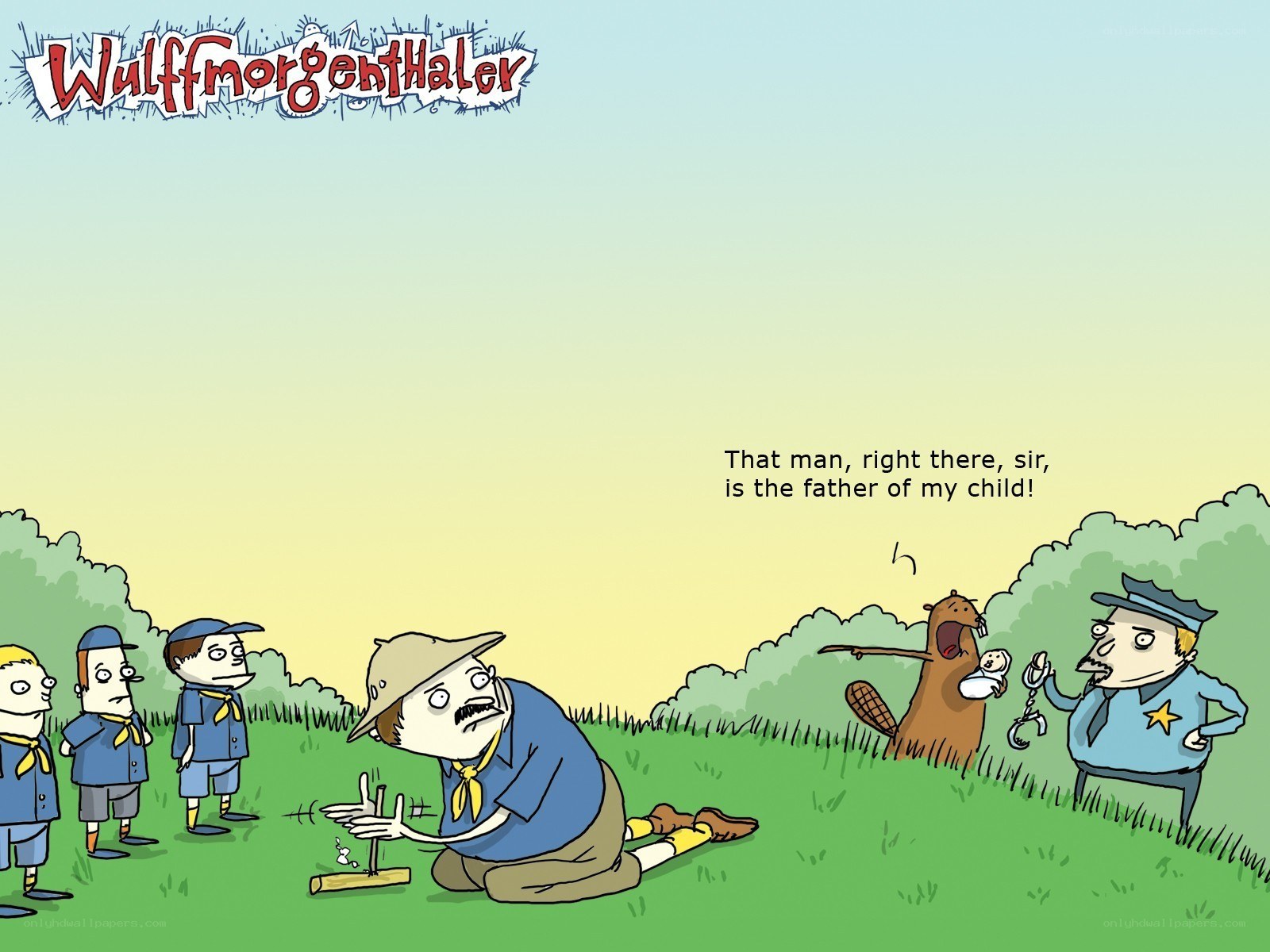 Scout leader in trouble