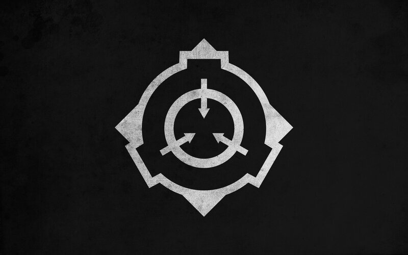SCP Foundation Logo — Black