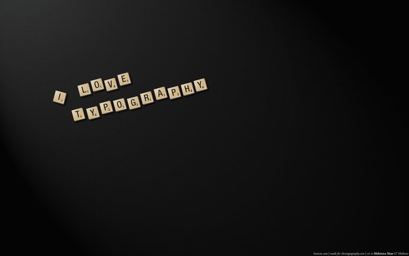 Scrabble Tiles on Black Surface