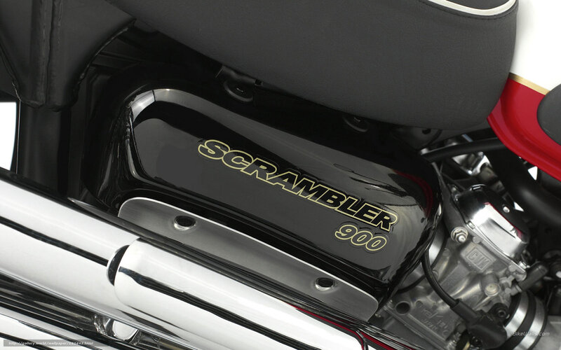 Scrambler 900 motorcycle engine
