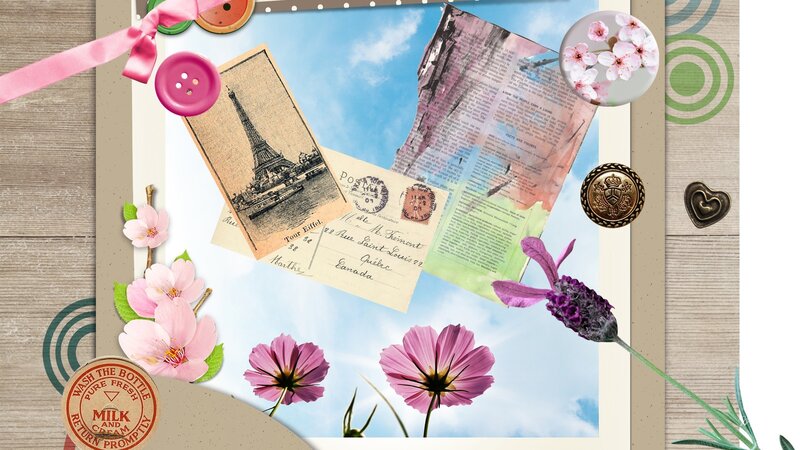 Scrapbook Collage