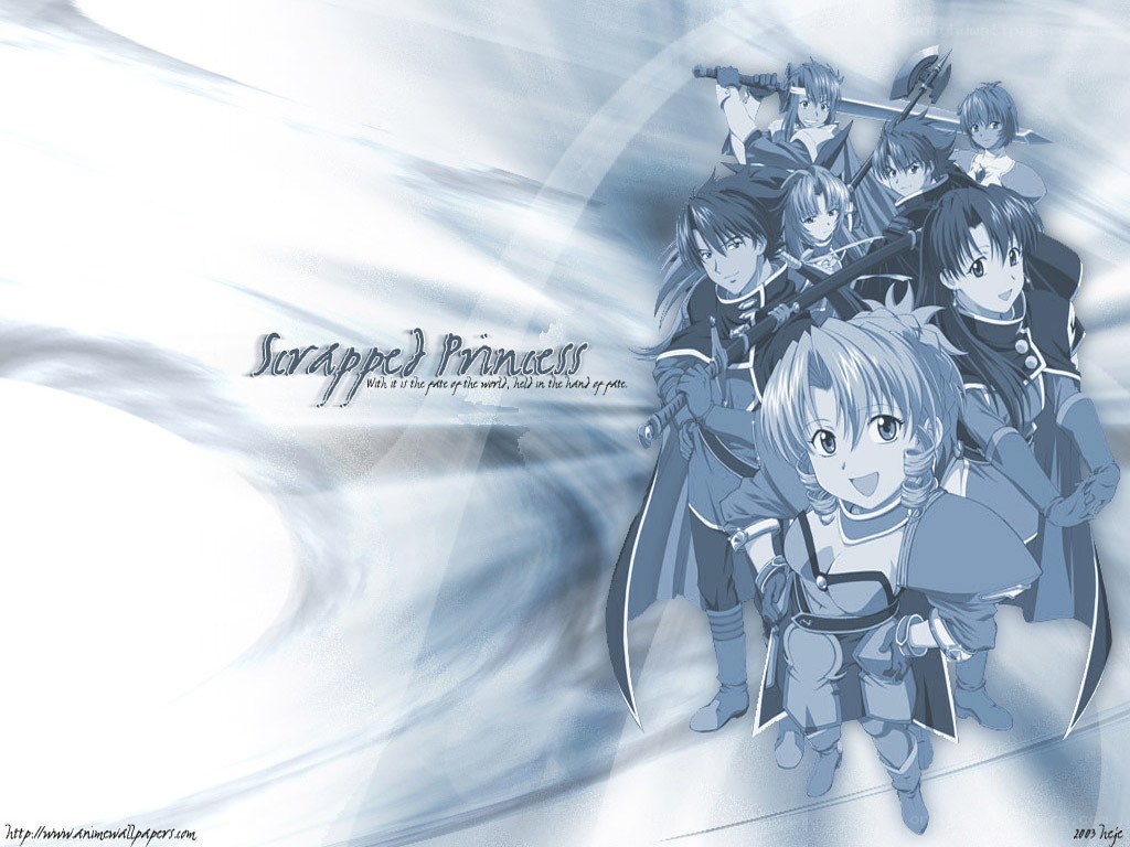 Scrapped Princess anime group