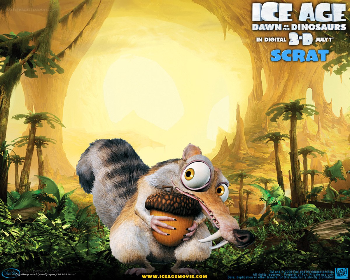 Scrat from Ice Age
