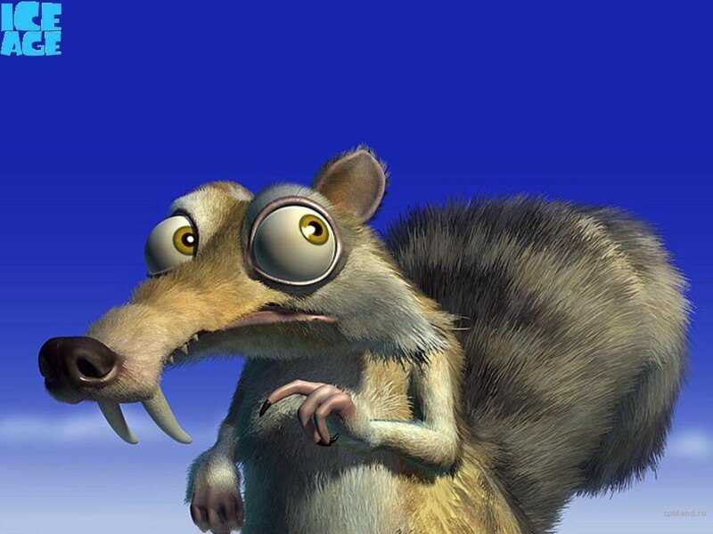 Scrat from Ice Age