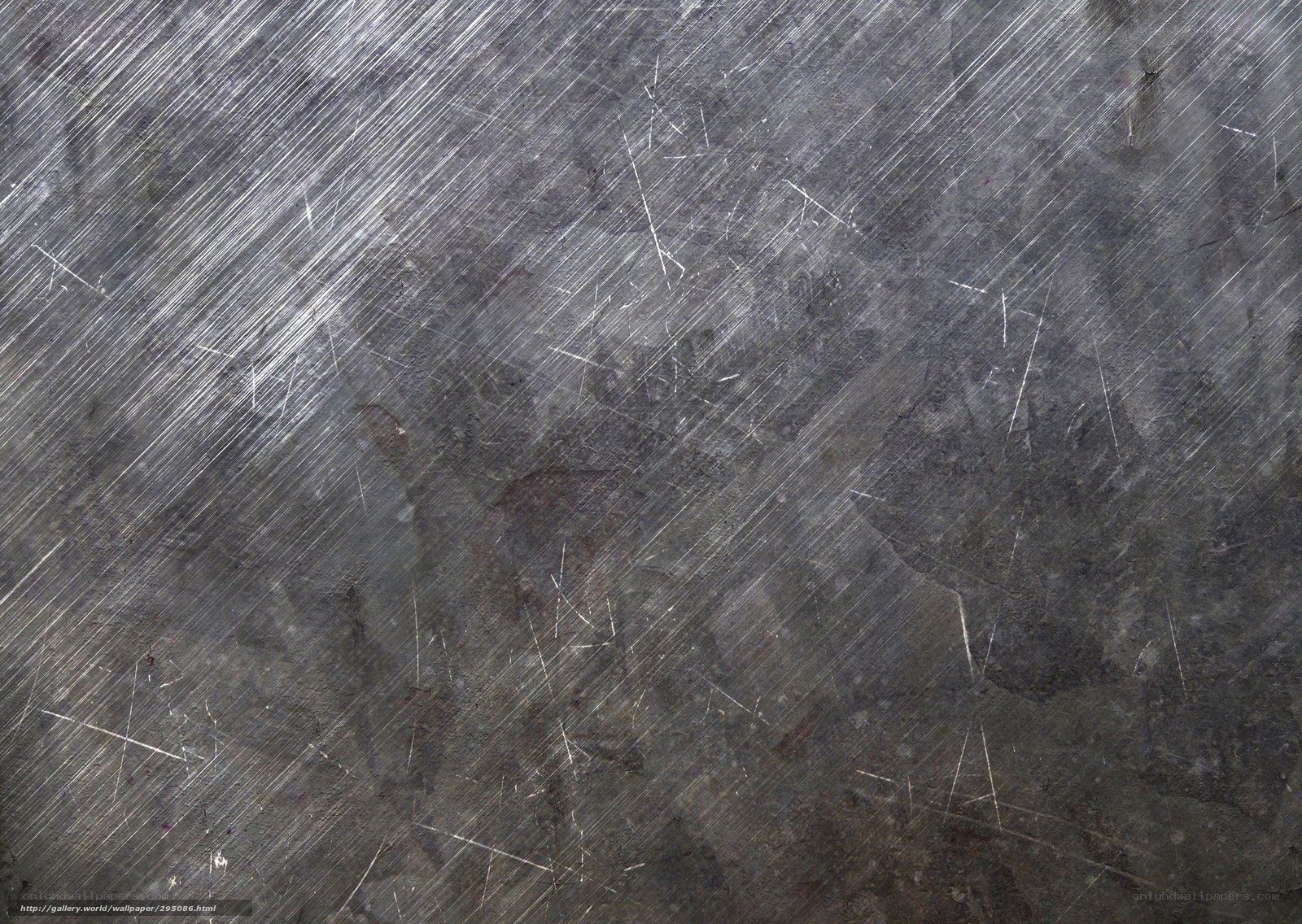 scratched metal surface