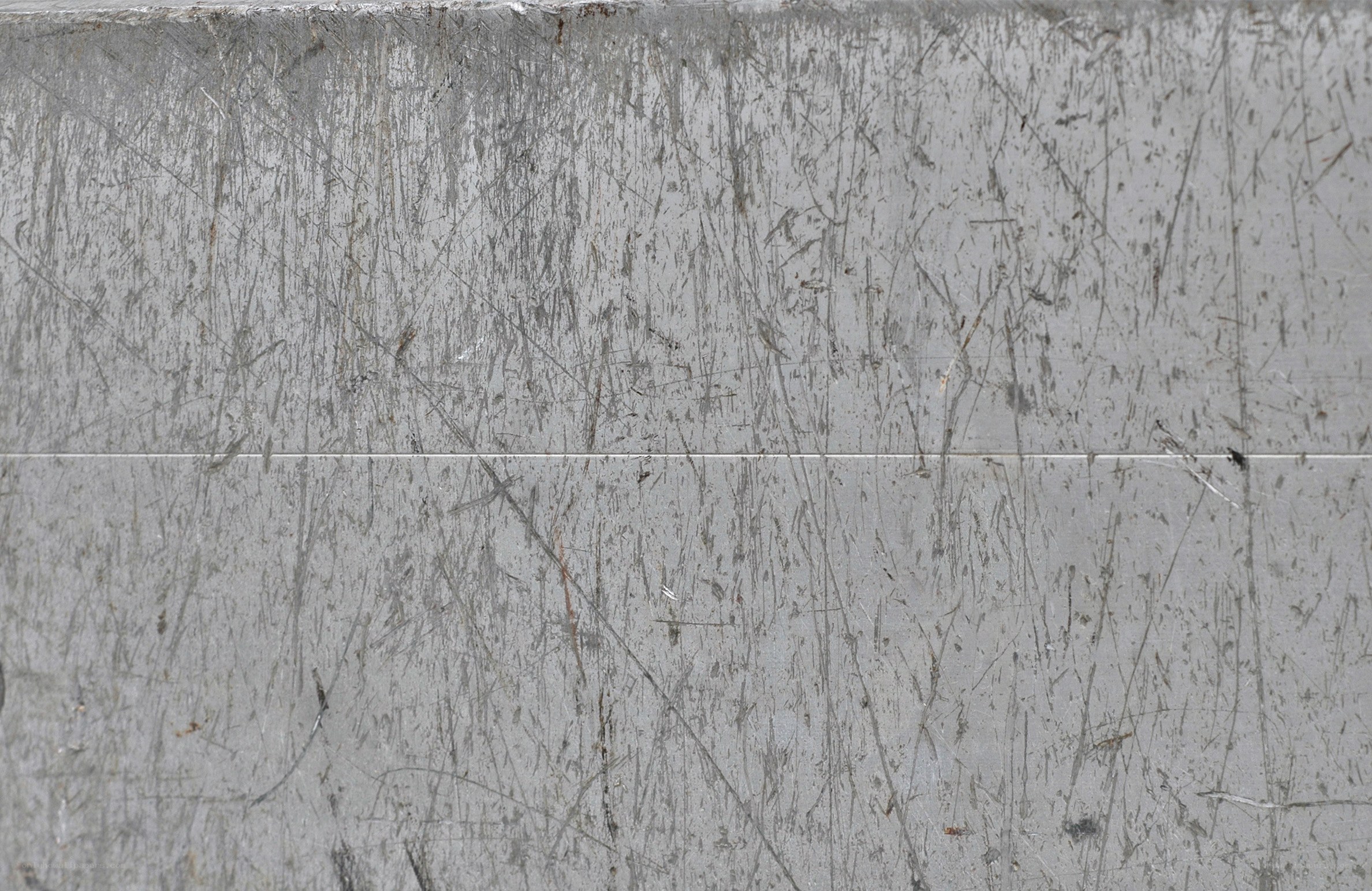 scratched metal surface
